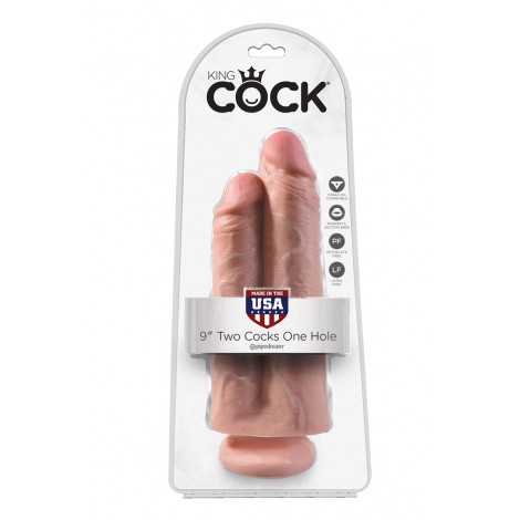 Gode 2 verges 23cm - Kingcock