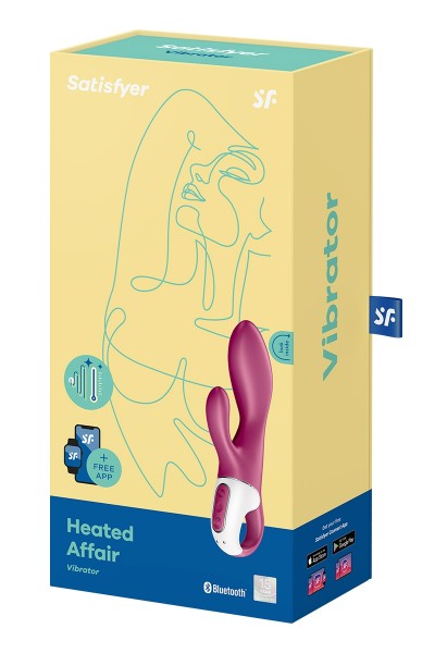 Vibromasseur Rabbit Heated Affair - Satisfyer