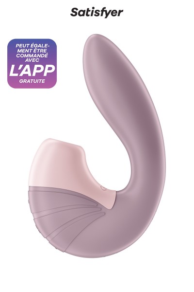 Double stimulateur Supernova rose - Satisfyer