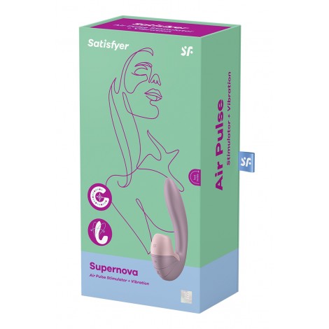 Double stimulateur Supernova rose - Satisfyer