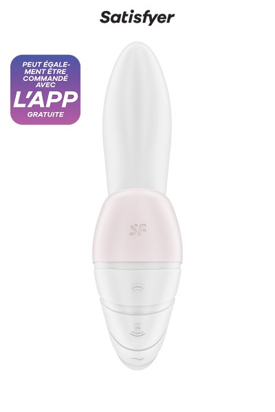 Double stimulateur Supernova blanc - Satisfyer