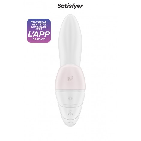 Double stimulateur Supernova blanc - Satisfyer