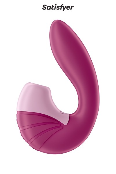 Double stimulateur Supernova bordeaux - Satisfyer