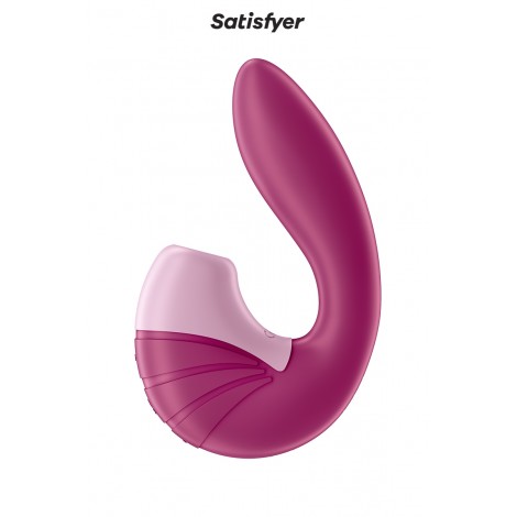 Double stimulateur Supernova bordeaux - Satisfyer