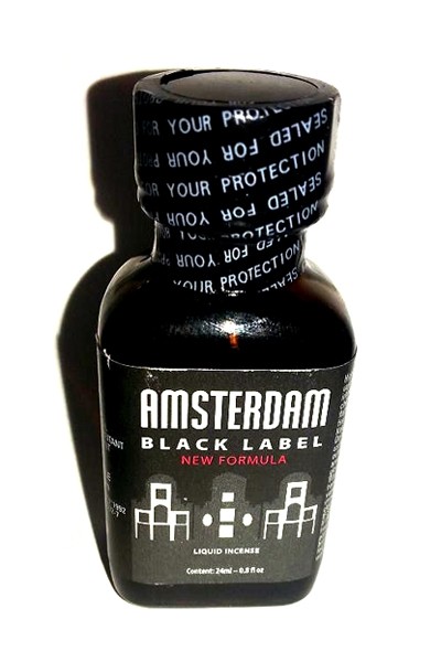 Poppers Amsterdam Black  label 24ml