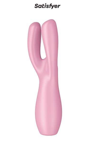 Stimulateur Threesome 3 rose - Satisfyer