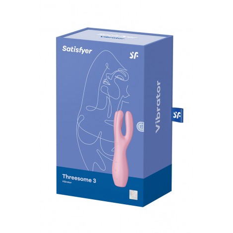 Stimulateur Threesome 3 rose - Satisfyer