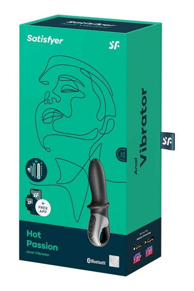 Vibro chauffant connecté Hot Passion - Satisfyer