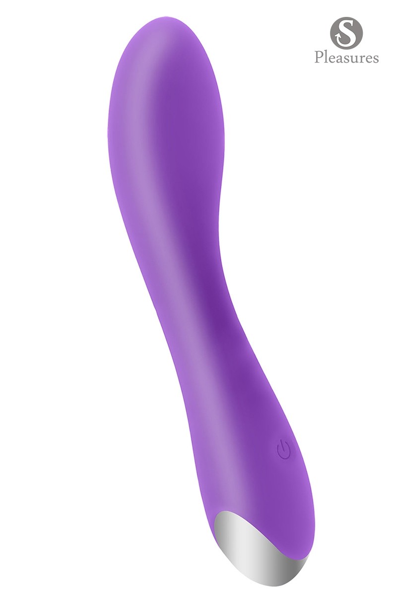 Vibromasseur rechargeable smooth violet - SPleasures