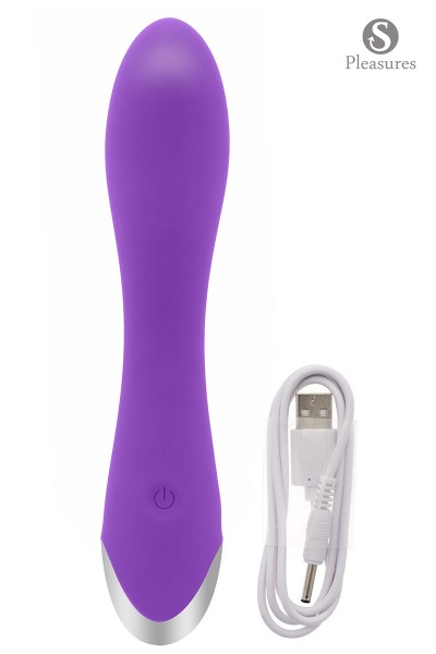 Vibromasseur rechargeable smooth violet - SPleasures