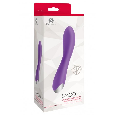 Vibromasseur rechargeable smooth violet - SPleasures