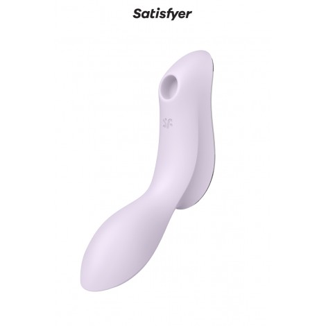 Vibro à air pulsé Curvy Trinity 2 violet - Satisfyer