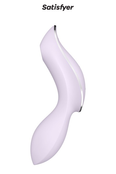 Vibro à air pulsé Curvy Trinity 2 violet - Satisfyer