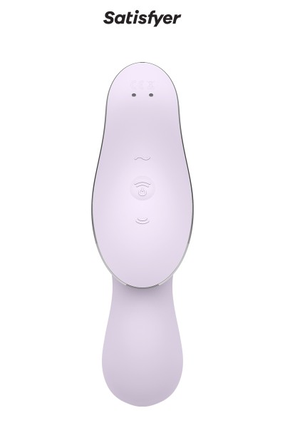 Vibro à air pulsé Curvy Trinity 2 violet - Satisfyer