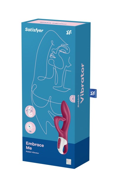 Vibro Rabbit Embrace Me Bordeaux - Satisfyer