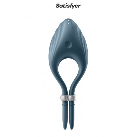 Anneau vibrant Duelist gris - Satisfyer