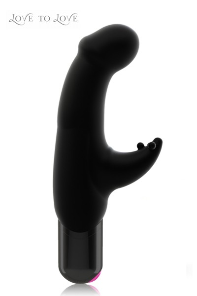 Vibro Rabbit Captain Charm Black