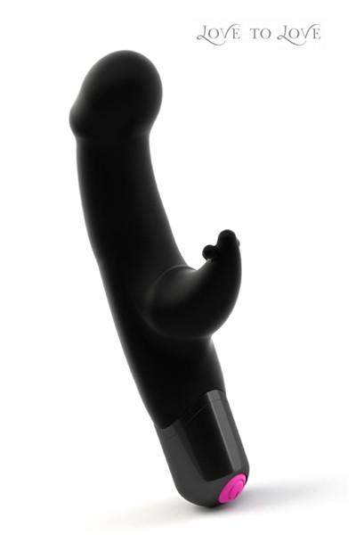 Vibro Rabbit Captain Charm Black