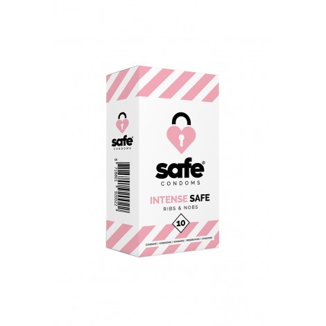 10 préservatifs Safe Intense