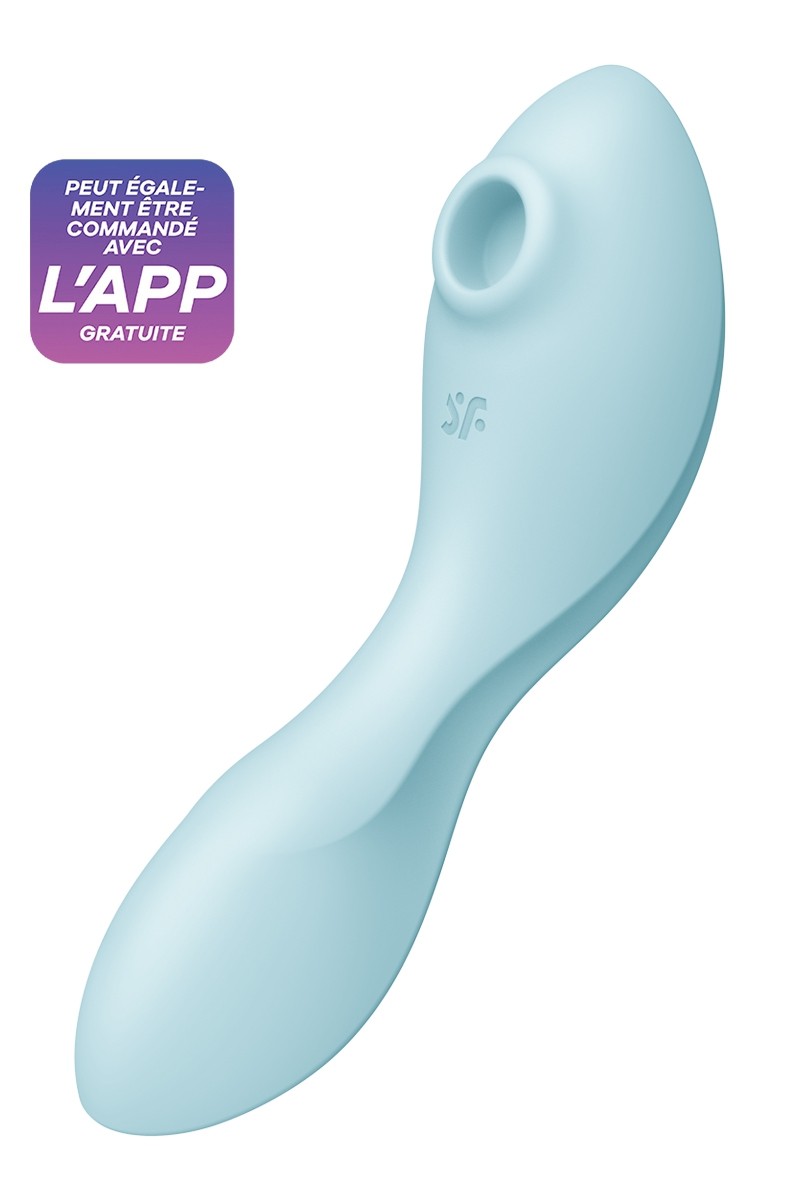 Curvy Trinity 5+ bleu - Satisfyer