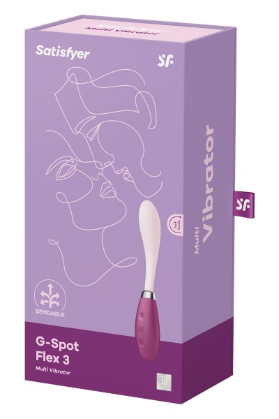 G-Spot Flex 3 rouge - Satisfyer