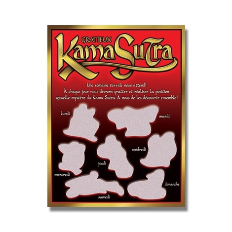 Carte à gratter Kama Sutra