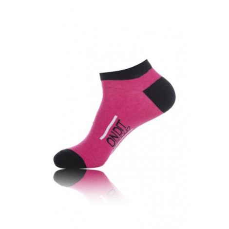 Chaussettes courtes On dit merci qui - rose