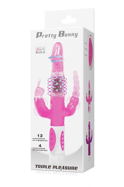 Vibro Pretty Bunny Triple Pleasure