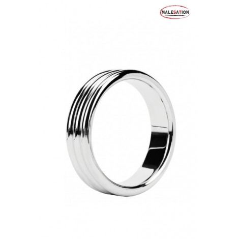 Metal ring Triple steel - Malesation