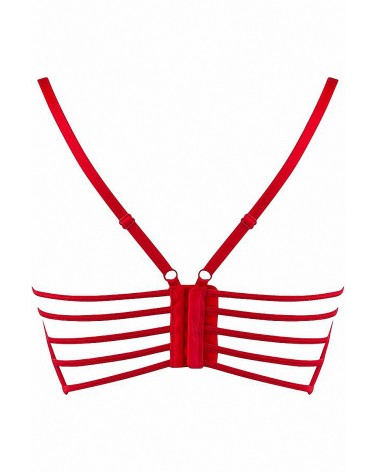 Soutien-gorge dentelle rouge V-9691 - Axami