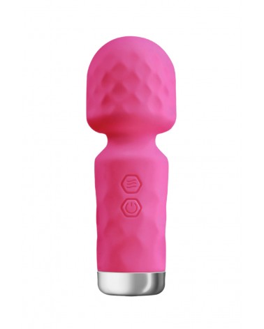 Mini vibromasseur King Wand rose