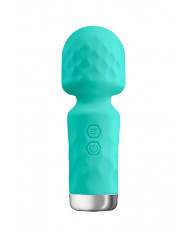 Mini vibromasseur King Wand vert