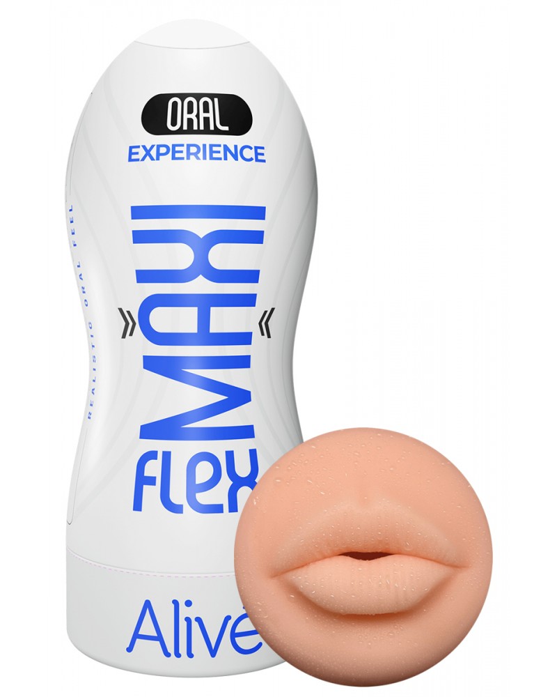 Masturbateur Maxi Flex Oral Experience - Alive