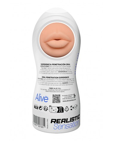 Masturbateur Maxi Flex Oral Experience - Alive