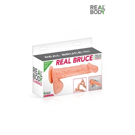 Gode réaliste 23 cm - Real Bruce