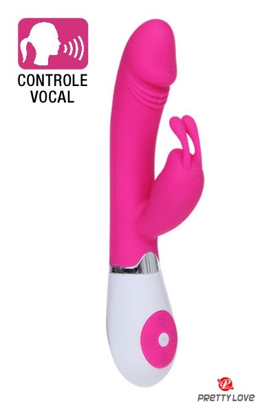 Vibro Rabbit Gene à commande vocale