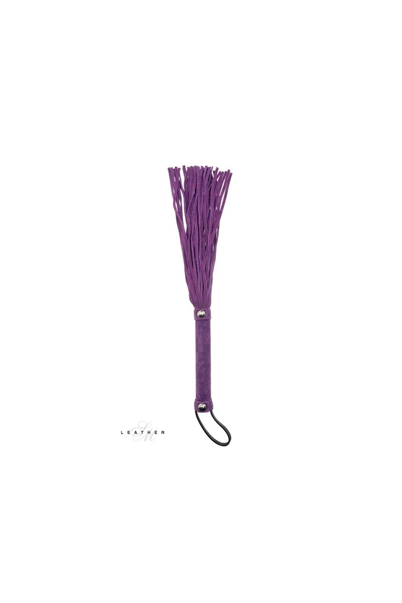 Martinet en cuir violet