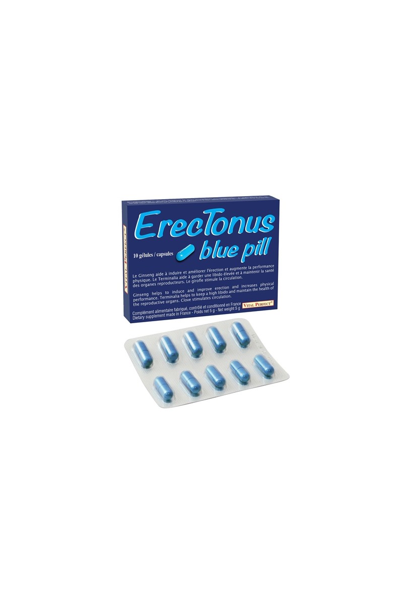 Erectonus Blue Pills (10 gélules)