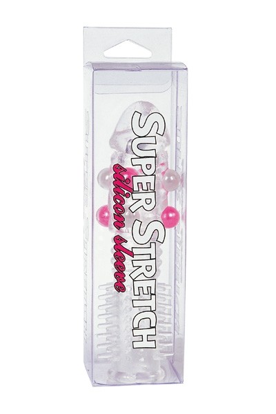 Gaine de pénis Silicon Sleeve Clear