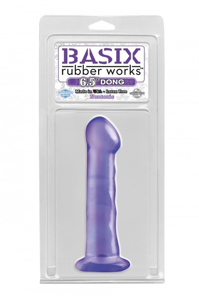 Gode ventouse Basix (16,5 cm long) - violet