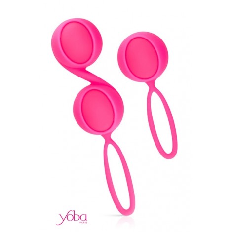 Kit 2 boules de Geisha Yoba - rose