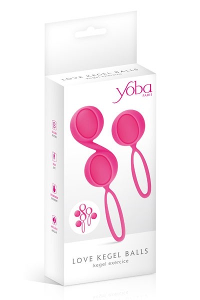 Kit 2 boules de Geisha Yoba - rose