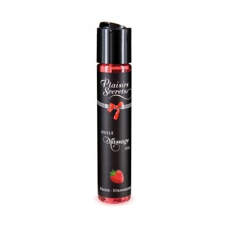 Huile de massage gourmande - Fraise