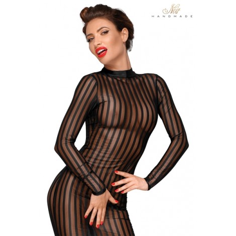 Robe sexy transparente F182