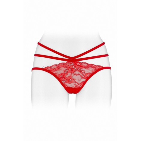 Culotte ouverte  Nadia - rouge