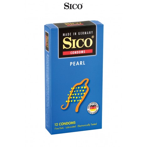 12 préservatifs Sico PEARL