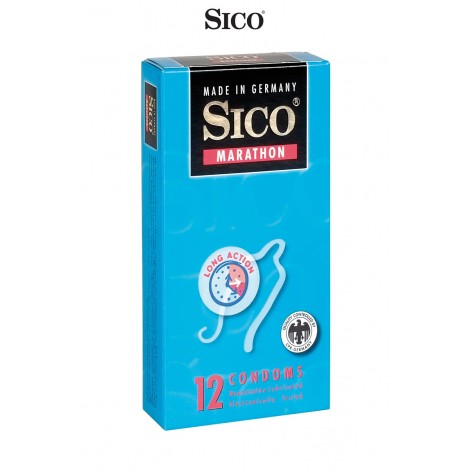 12 préservatifs Sico MARATHON