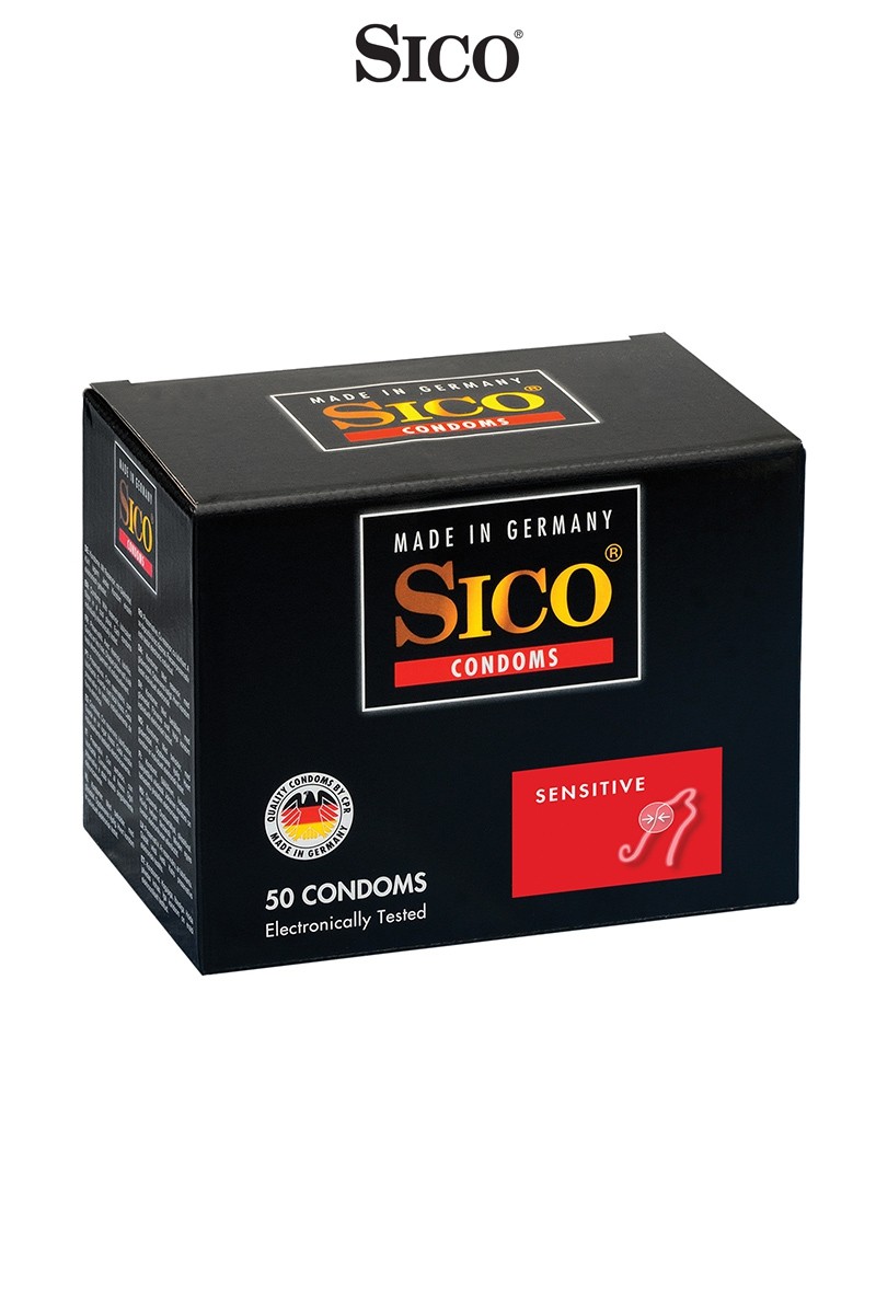 50 Préservatifs Sico SENSITIVE