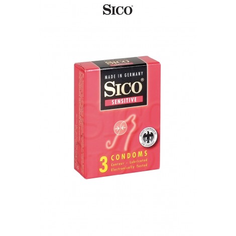 3 Préservatifs Sico SENSITIVE