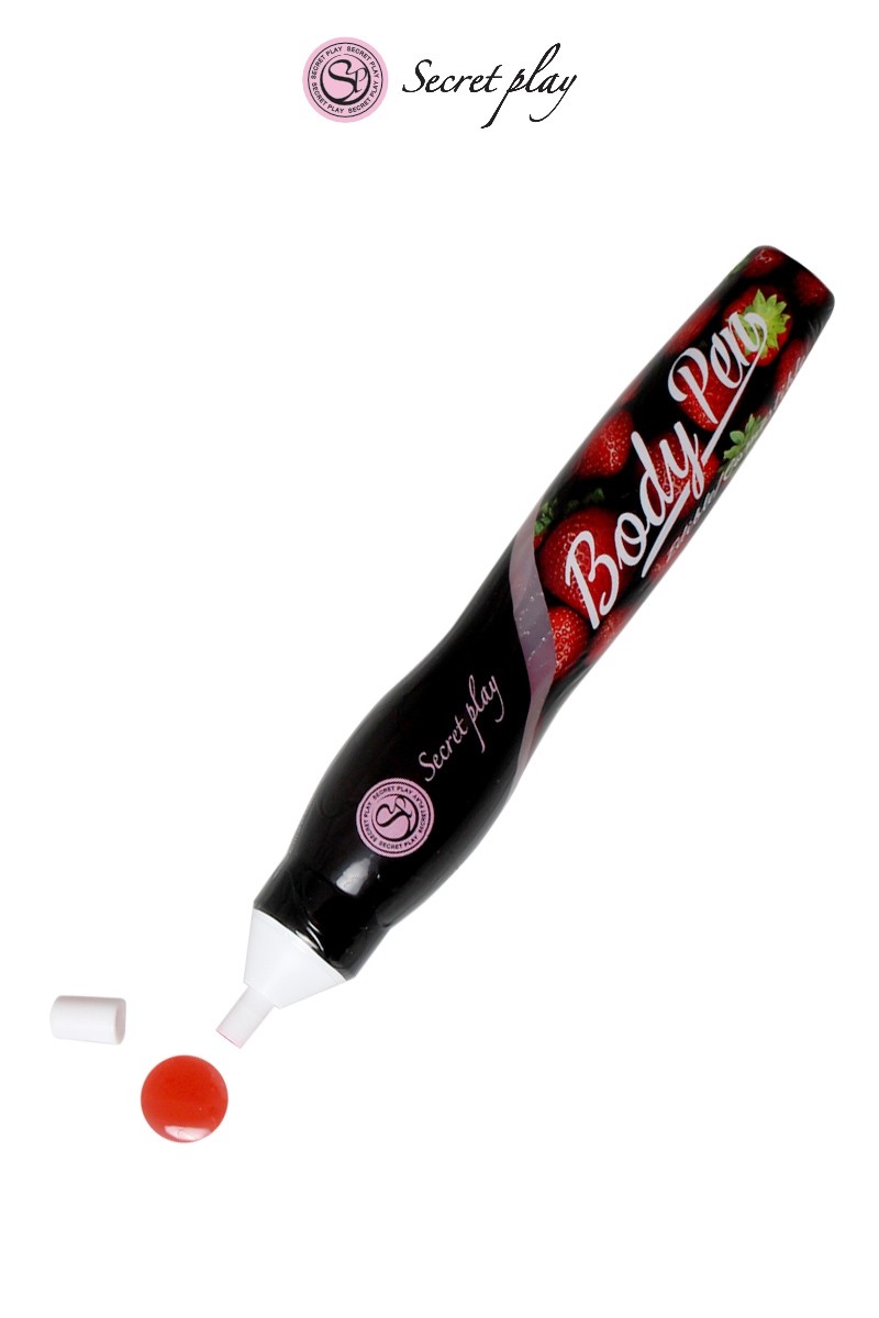 Stylo comestible Fraise